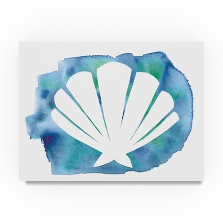 Summer Tali Hilty 'Watercolor Sea Shell' Canvas Art,14x19